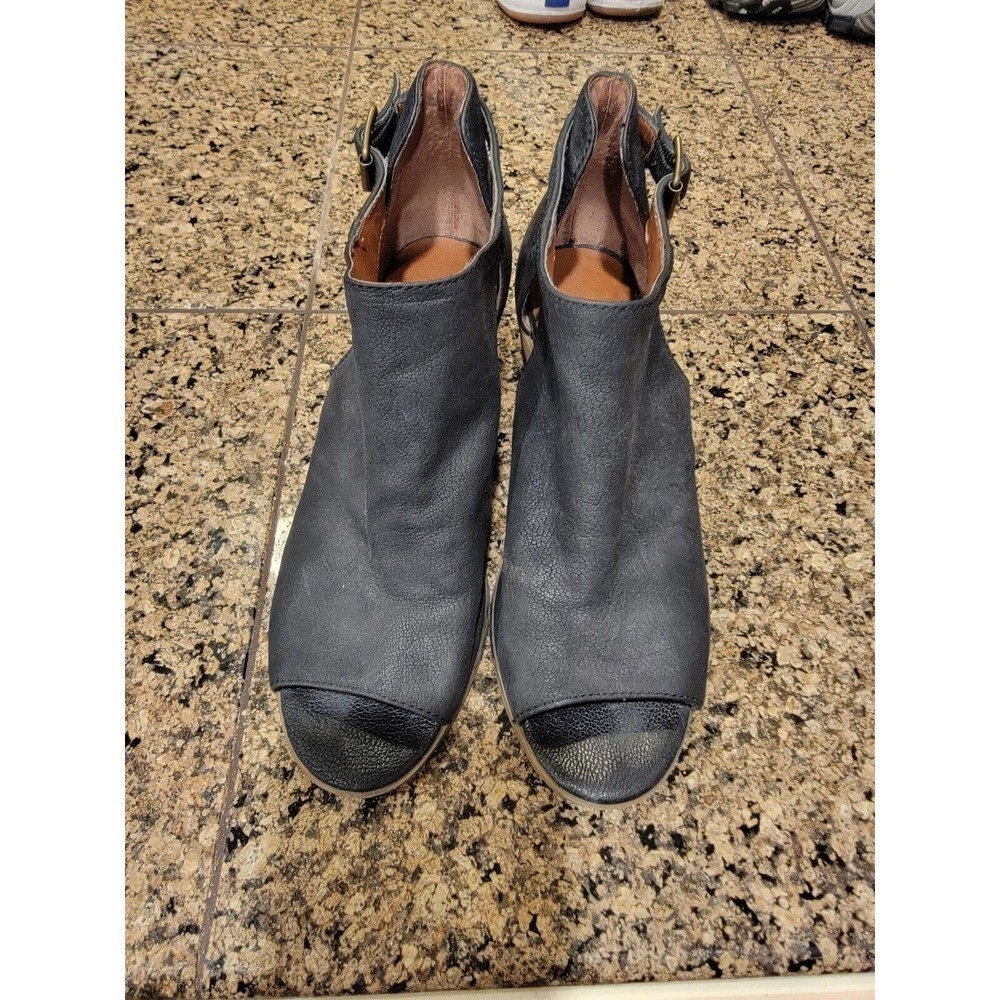 Lucky Brand Barimo Ankle Boots Women's Size 6.5 Black